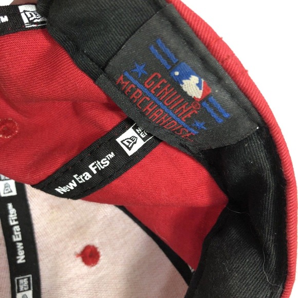 ST LOUIS CARDINALS NEW ERA FITS HAT CAP SNAPBACK RED BASEBALL ONE SIZE FITS MOST - Picture 12 of 15